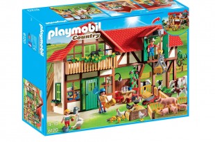 Beim Playmobil Weihnachtsgewinnspiel 2015 gibt es unter anderem den Playmobil Bauernhof zu gewinnen.