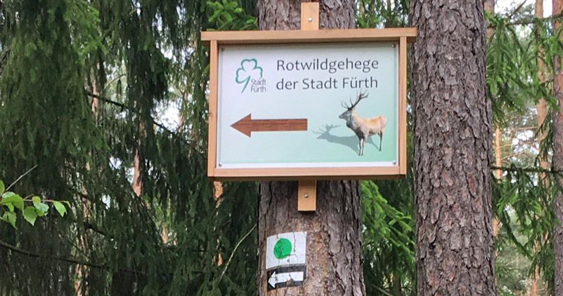 Rotwildgehege Im Further Stadtwald Anfahrt Parkplatz Adresse Funpark Zirndorf