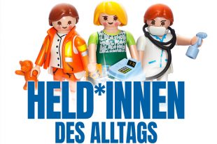 Der Erlöse der Playmobil Sonderfiguren zur Corona-Pandemie kommt dem Roten Kreuz zugute (Foto: Brandstätter-Gruppe)